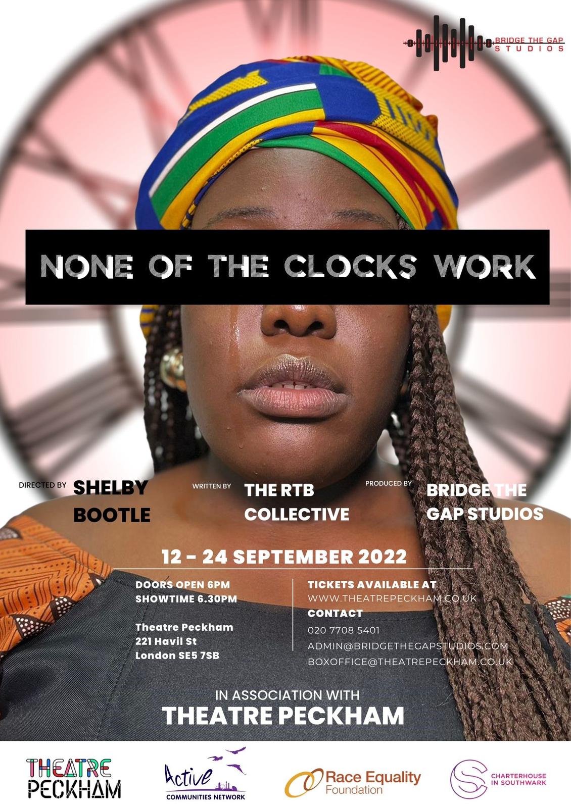 None of the Clocks Work flyer