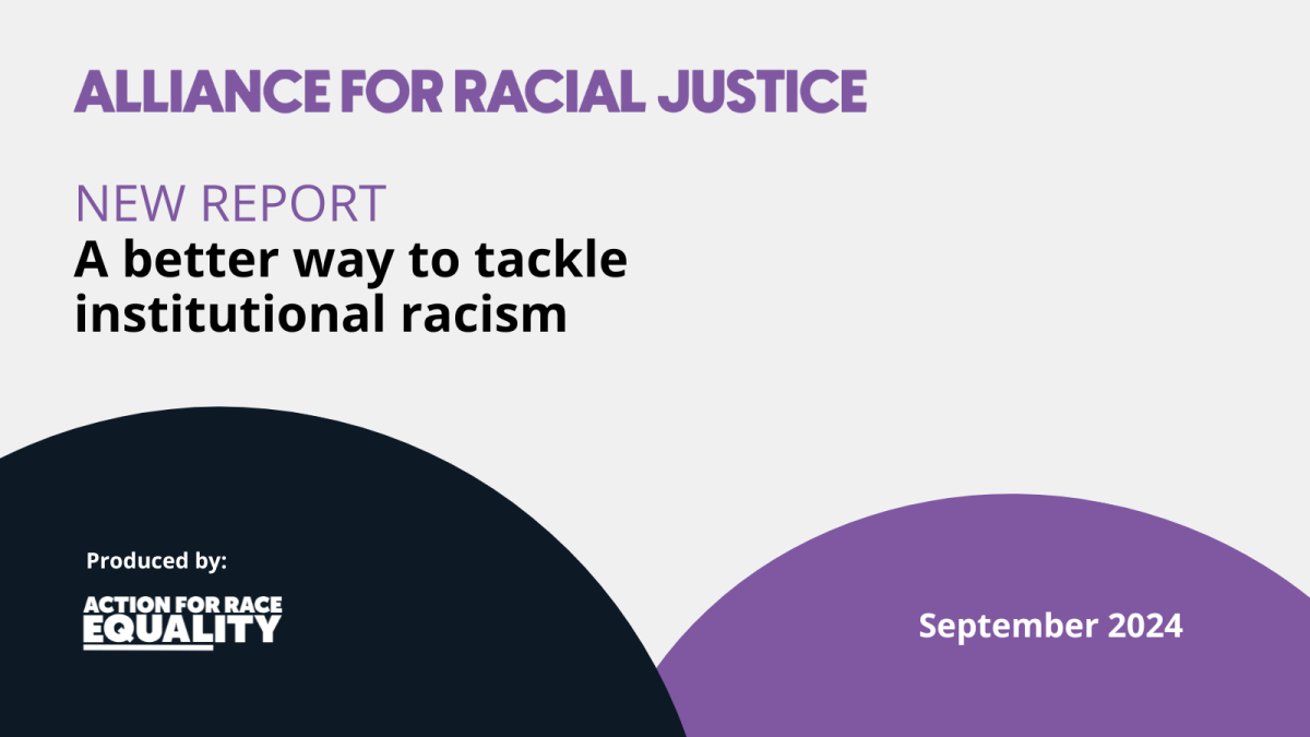 Alliance for Racial Justice - Race Equality Foundation