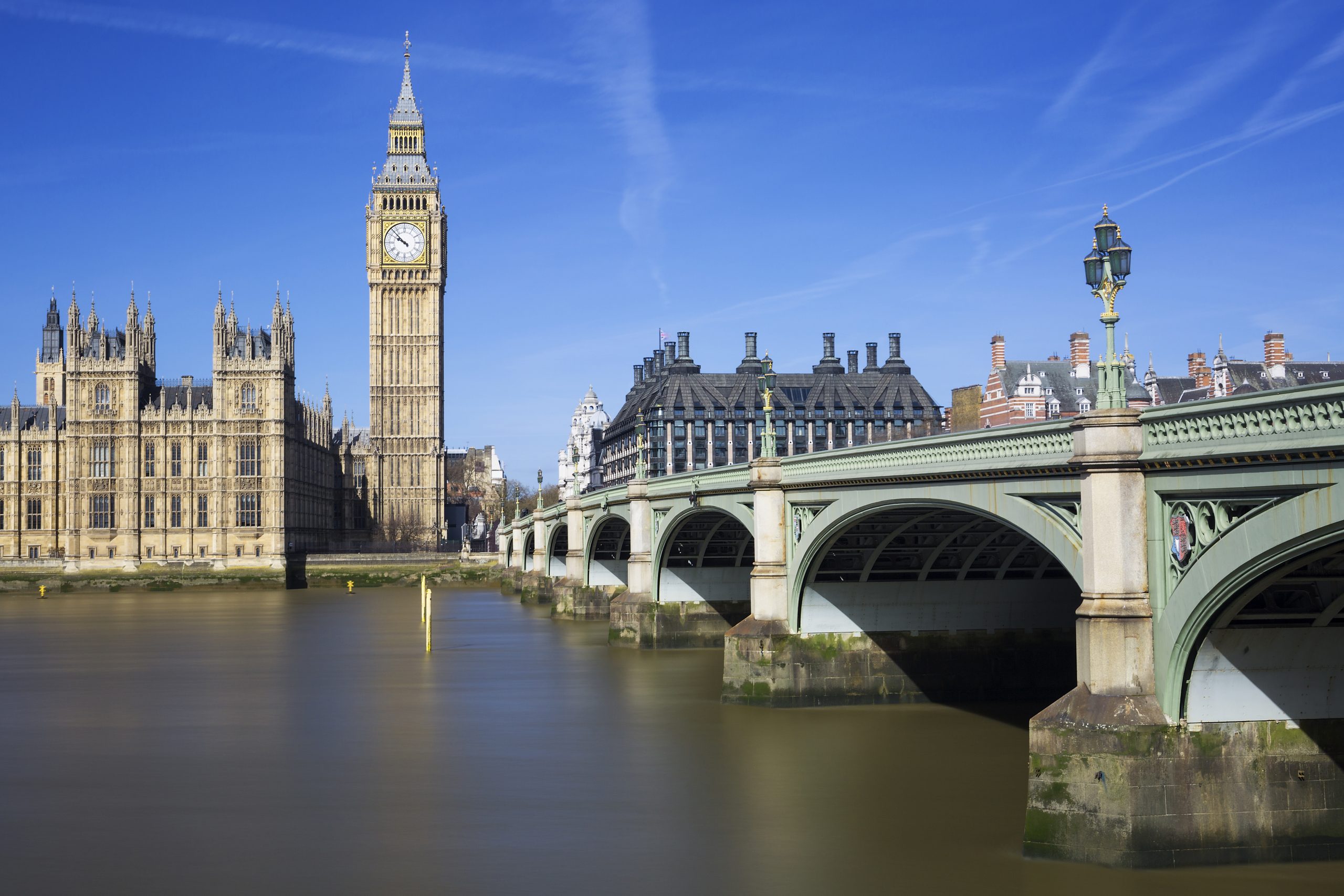 Famous view of Big Ben